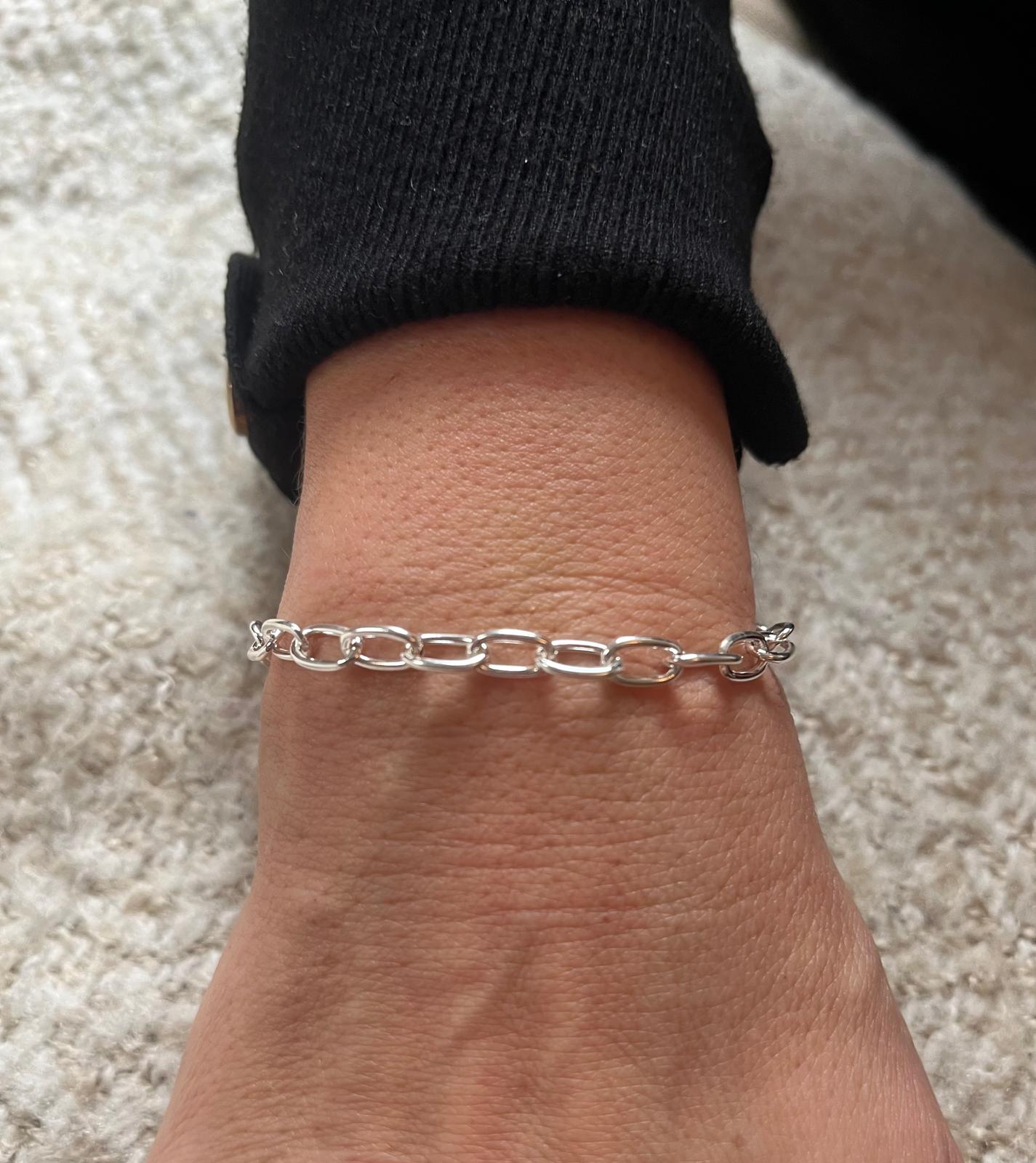 Sterling Silver Link Bracelet