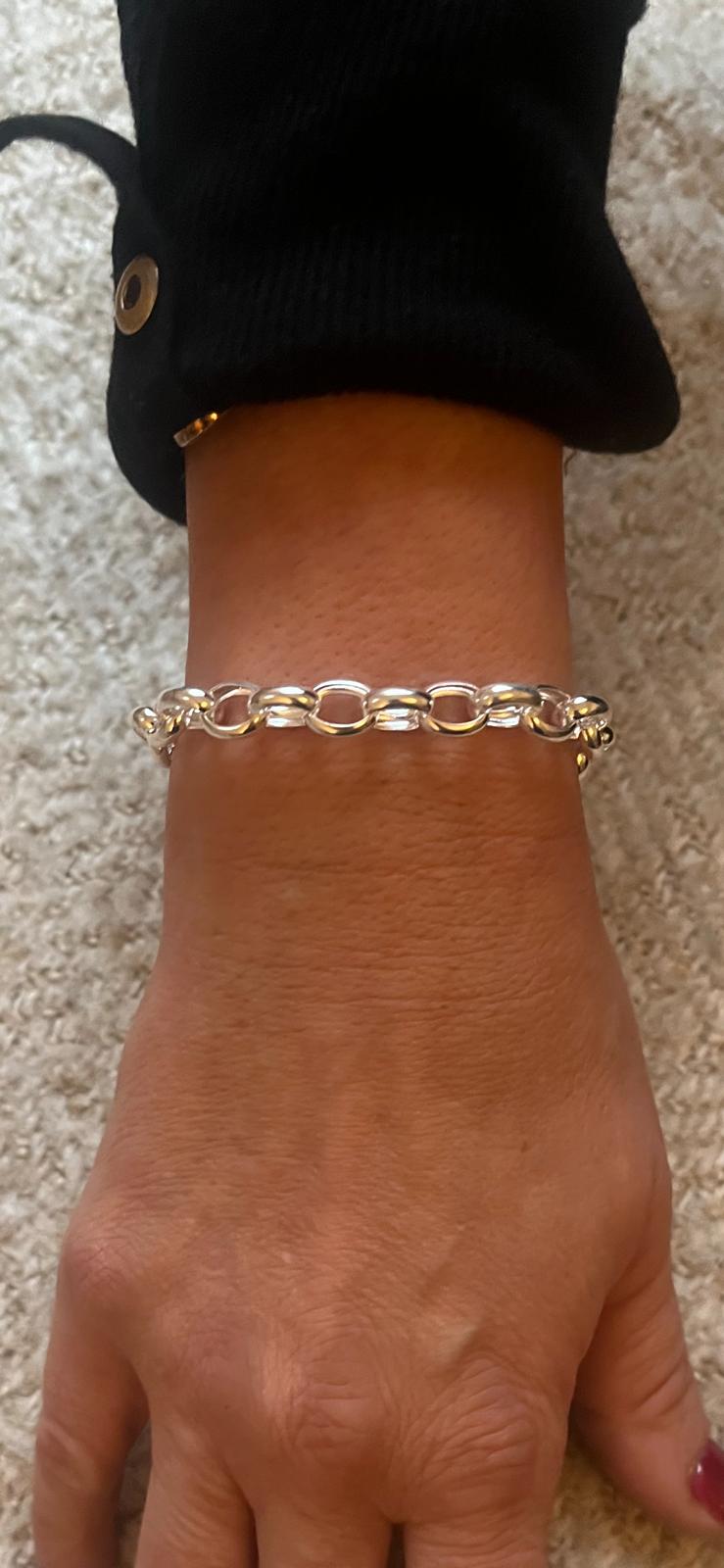 Sterling Silver Link Chain Bracelet