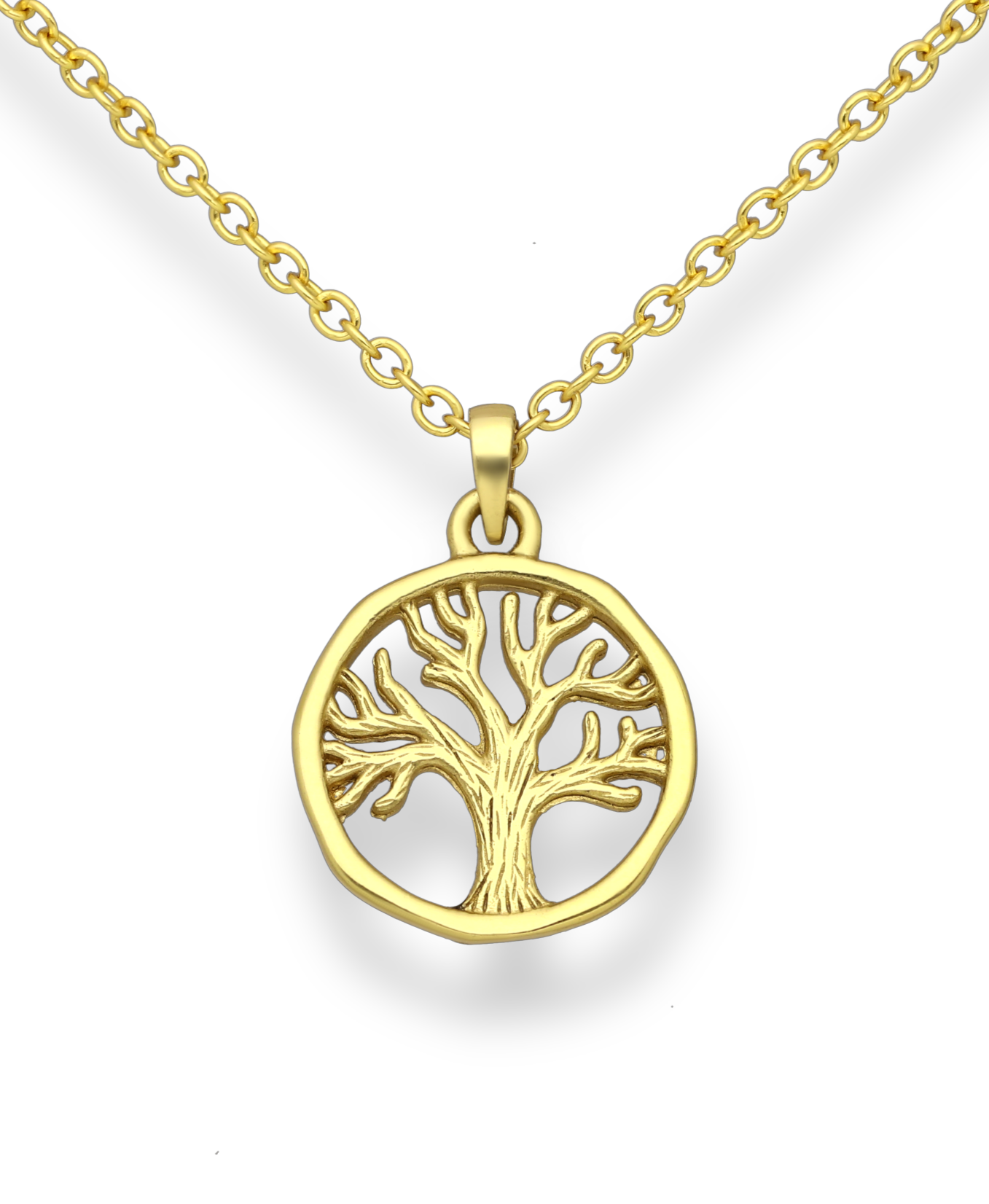 Gold Vermeil 18K Tree of Life Pendant