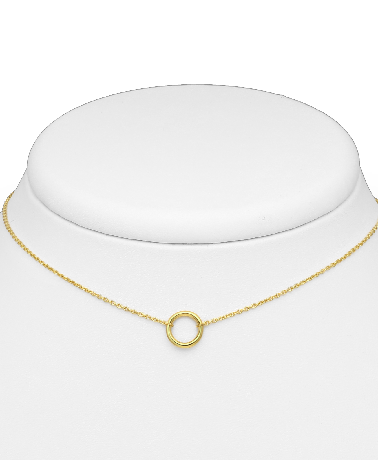 Gold Vermeil 18K Circle Choker