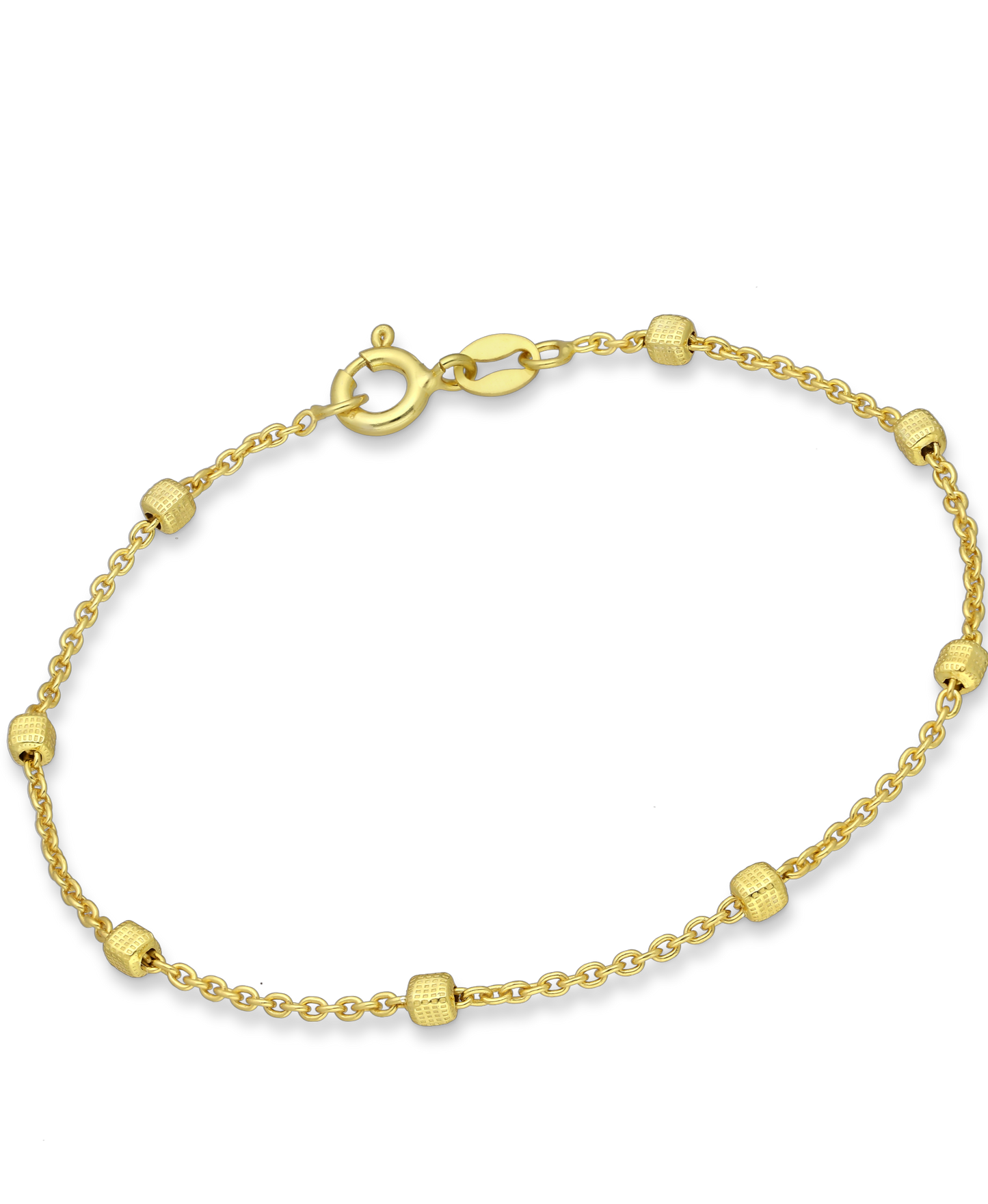Gold Vermeil 18K Box Bracelet
