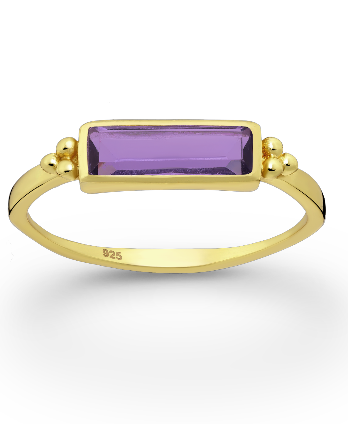 Amethyst Gold Vermeil 18K Ring