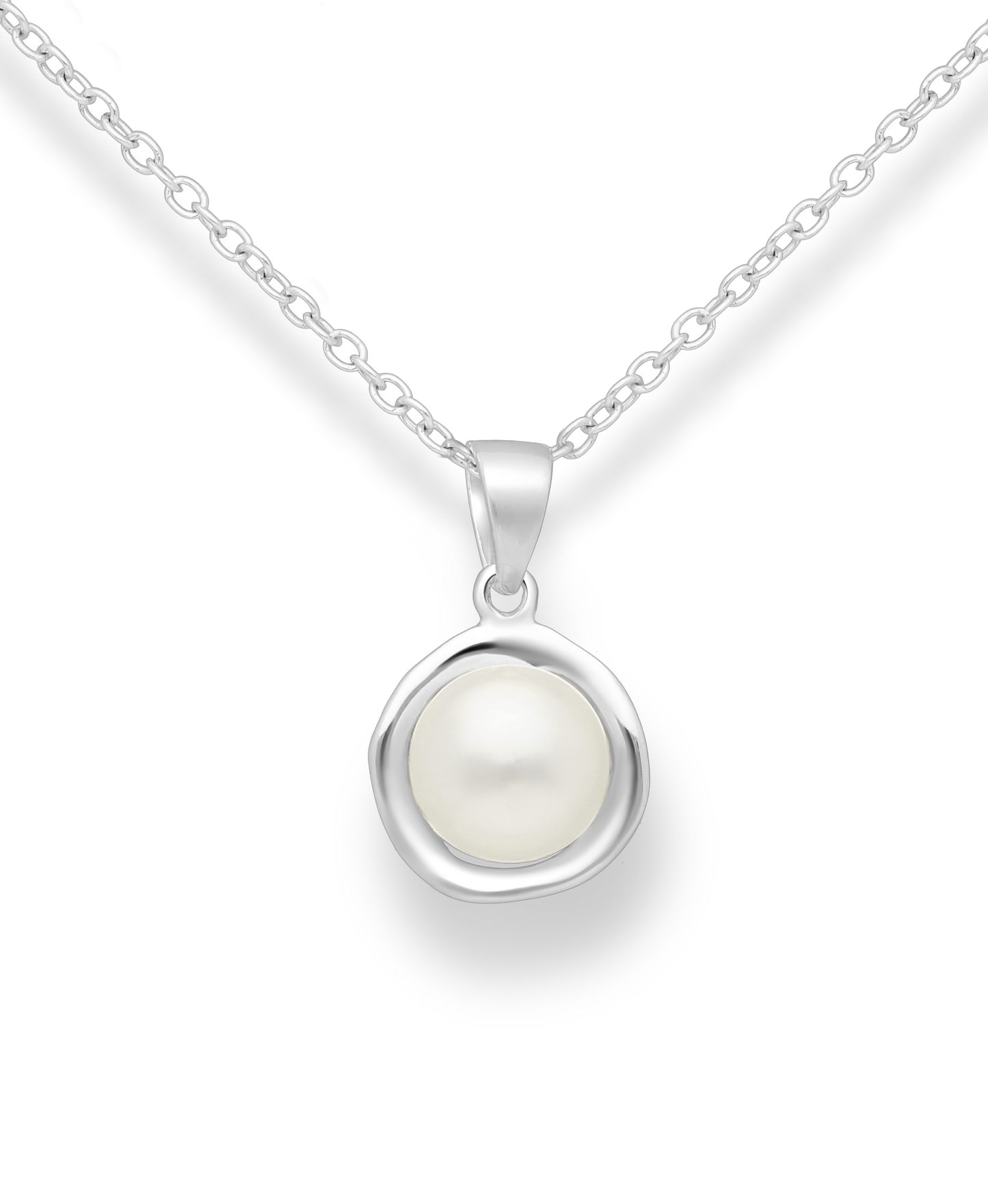 Freshwater Pearl Sterling Silver Pendant