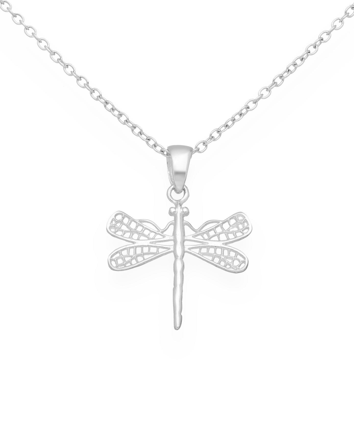 Sterling Silver Dragonfly Pendant