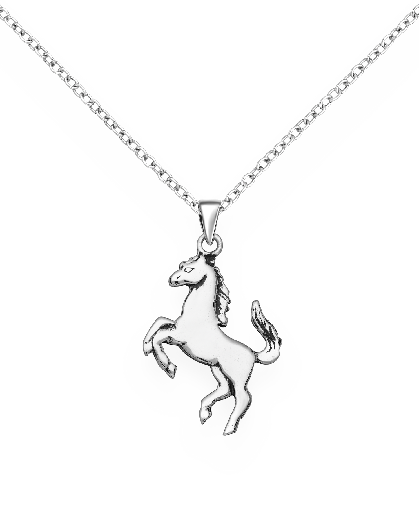 Sterling Silver Horse Pendant
