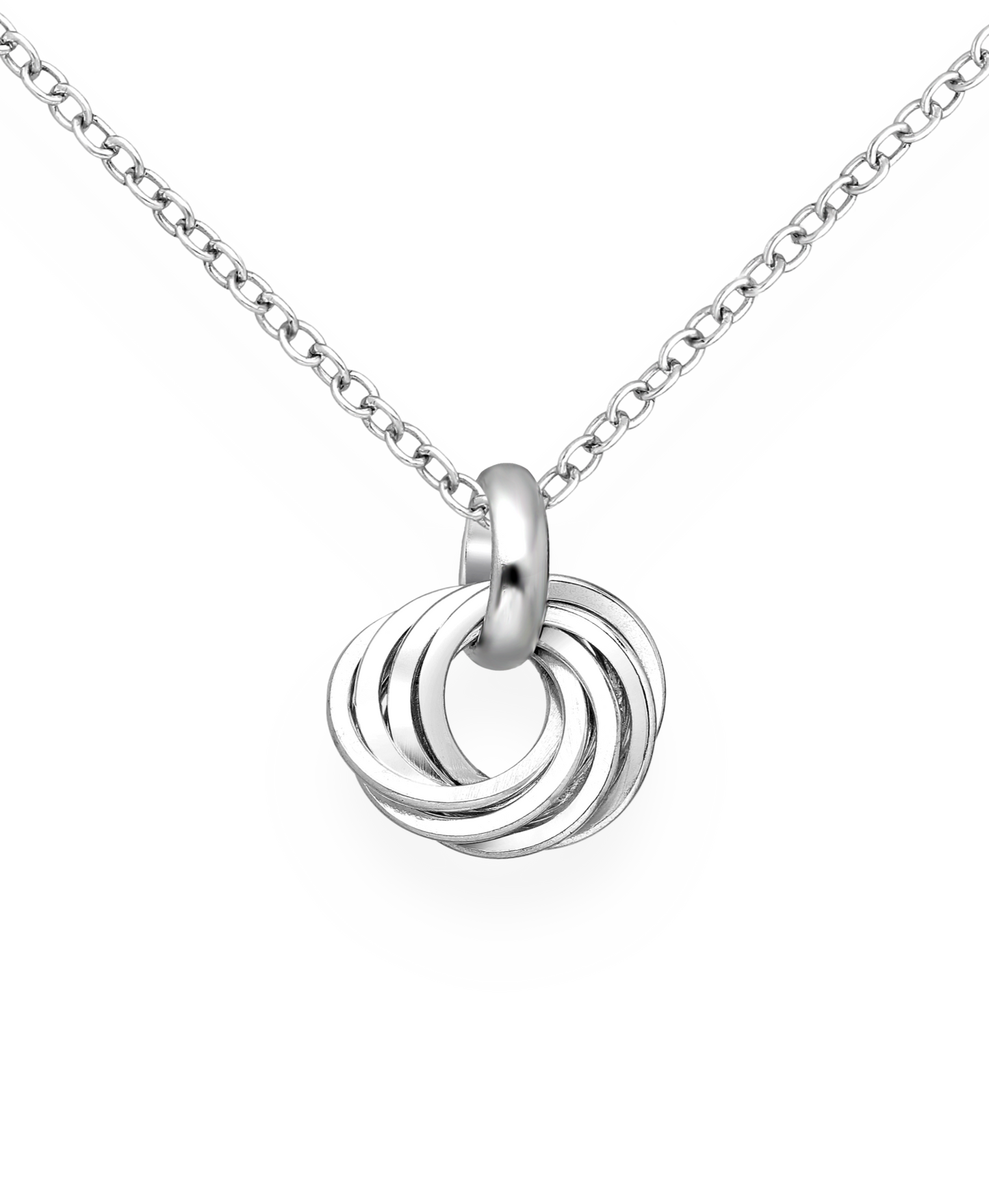 Sterling Silver Swirl Pendant
