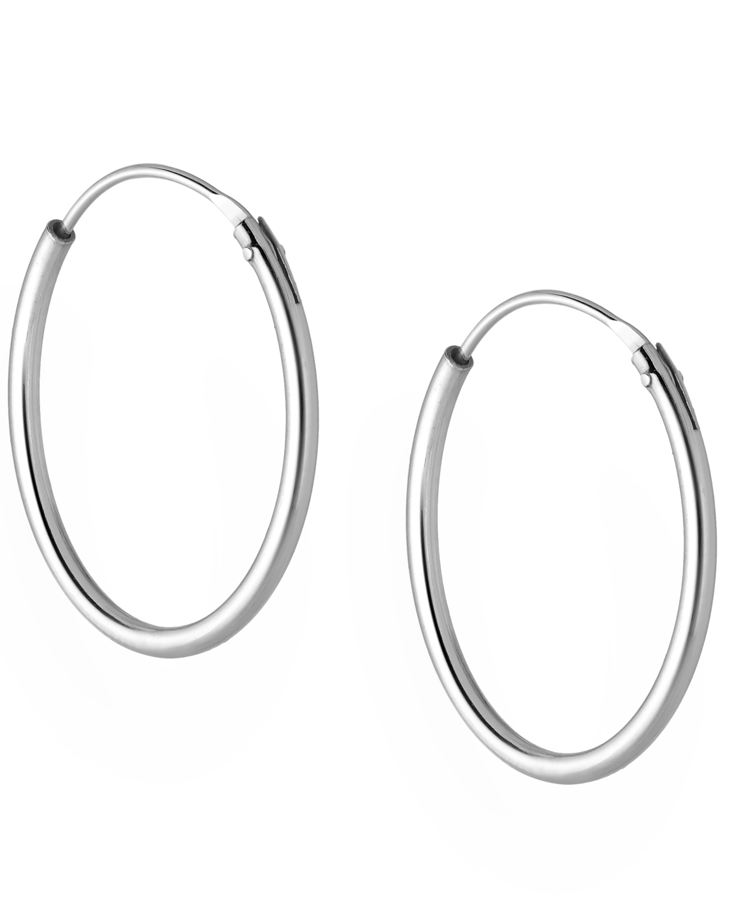 Sterling Silver Hoop Earrings