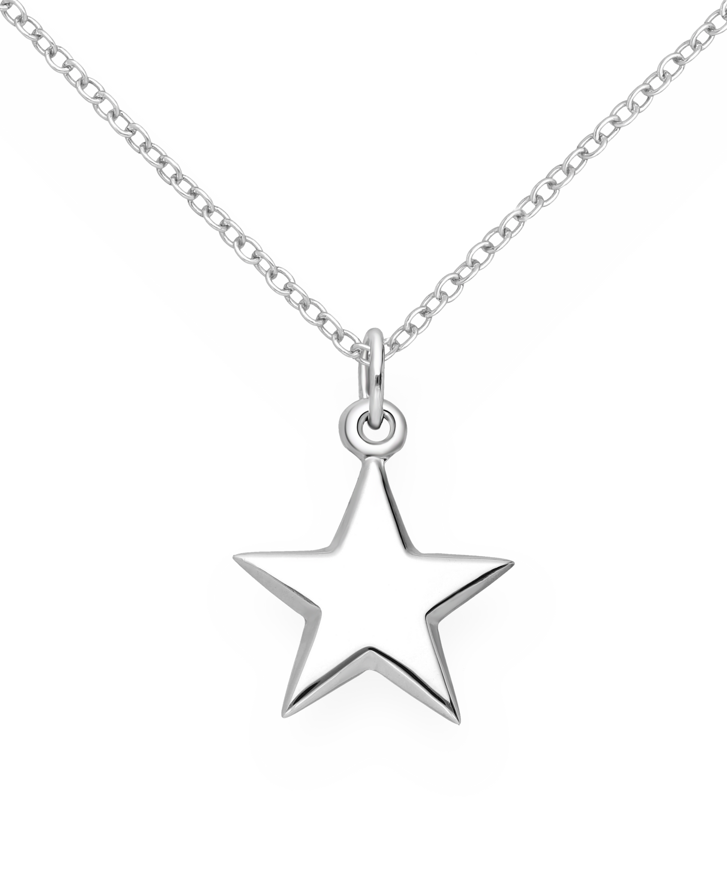 Sterling Silver Star Pendant