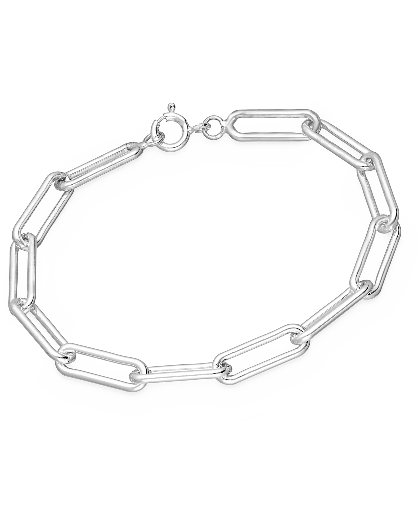 Sterling Silver Links Bracelet