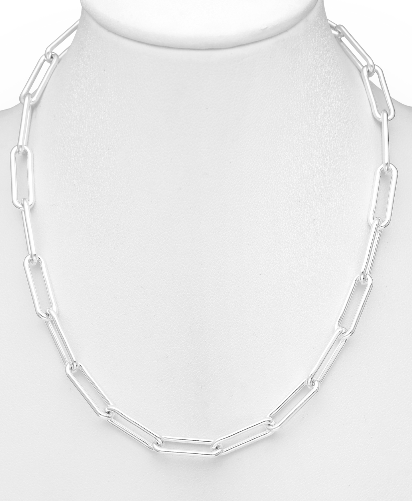 Heavy Duty Sterling Silver Links Necklace