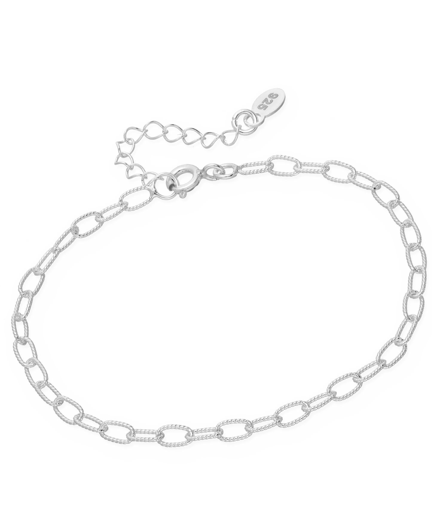 Sterling Silver Link Bracelet