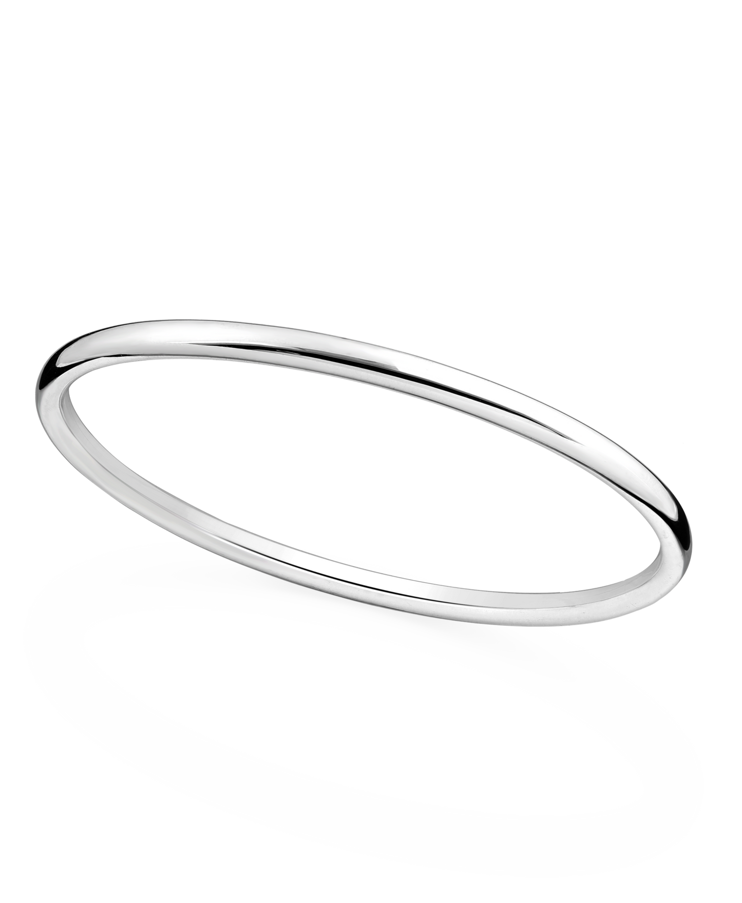 Sterling Silver Hollow Tube Bracelet