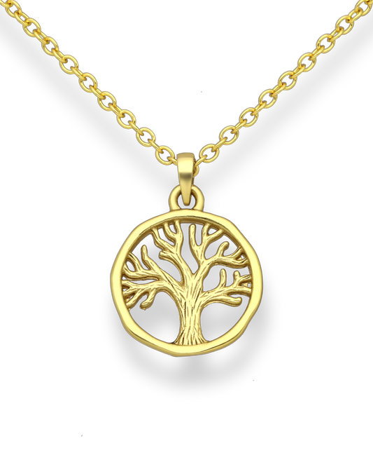 Gold Vermeil 18K  Tree of Life Pendant