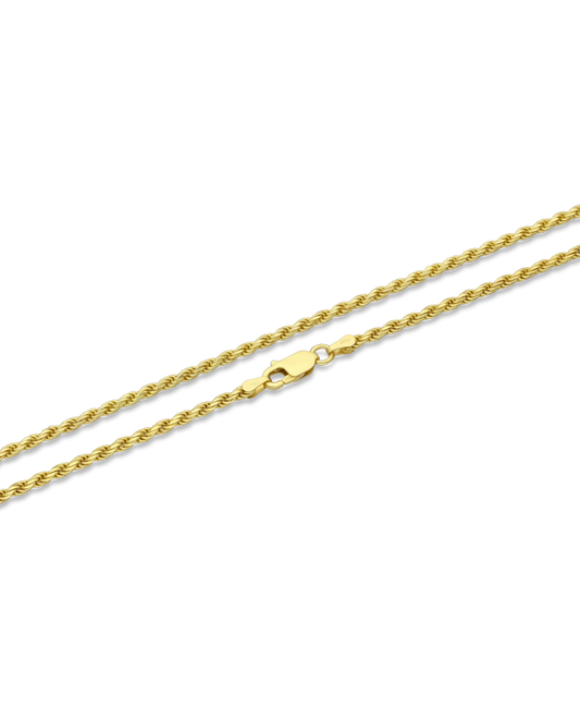 Gold Vermeil 18K Rope Chain