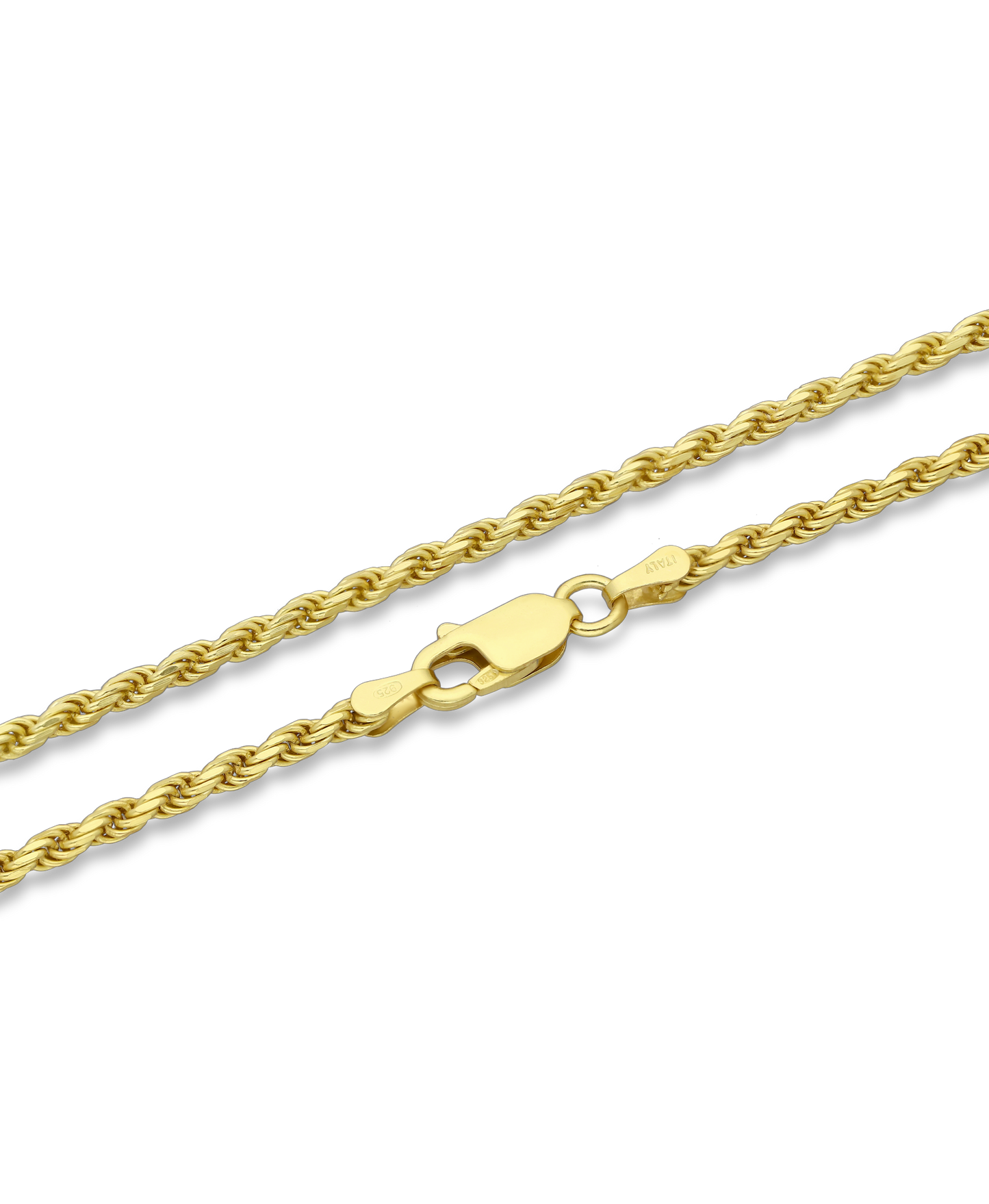 Gold Vermeil 18K Rope Chain