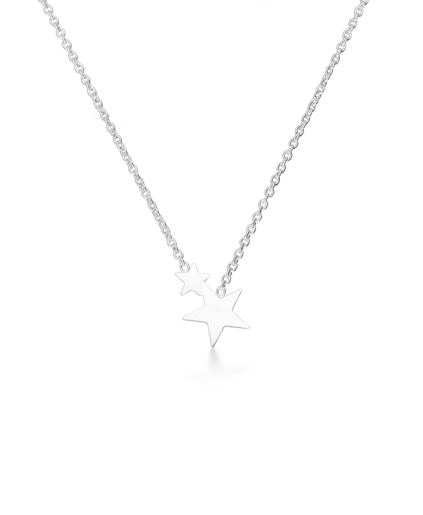 Sparkle By Princess Andre: Sterling Silver Star Necklace