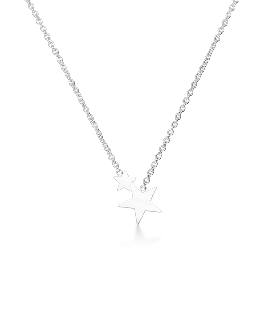 Sparkle By Princess Andre: Sterling Silver Star Necklace