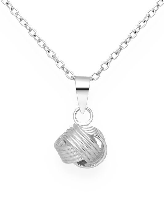 Sterling Silver Knot Pendant