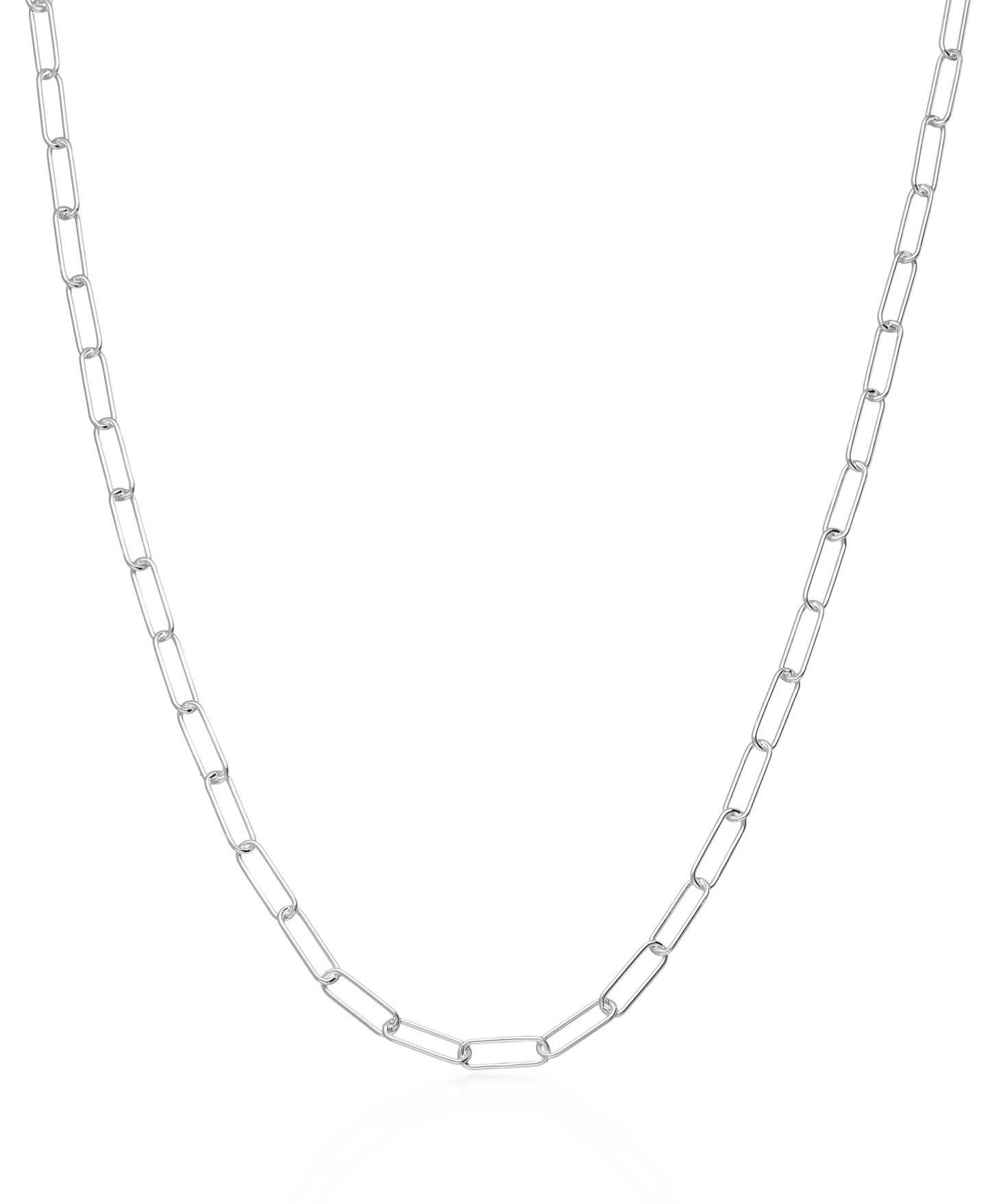 Sterling Silver Links Necklace